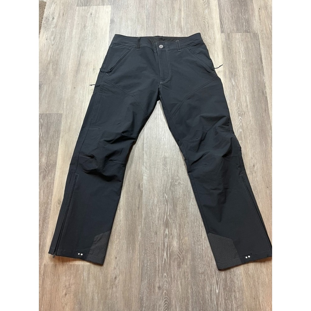 Kuhl Klash Performance Softshell Outdoor Work Pants Charcoal Gray 34 x 30
